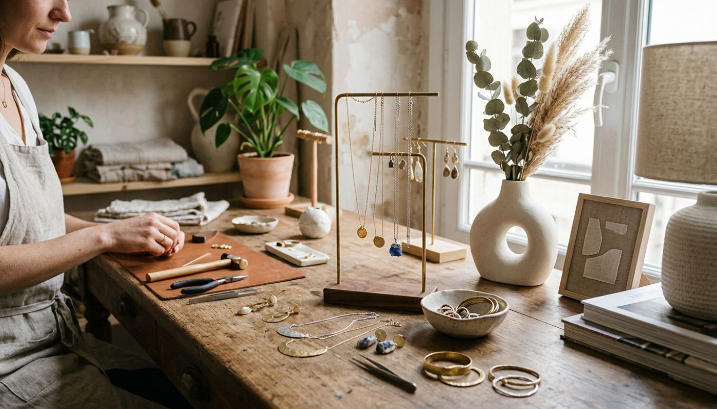 Bijoux artisanaux et déco contemporaine : alliance éphémère ou tendance durable ?
